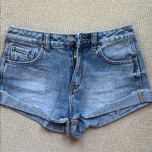 Kendall & Kylie denim shorts